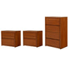 Set de Cajonera y 2 Buros Turquia - Parota
