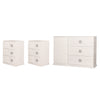 Set de Cajonera y 2 Buros Eloria - Blanco