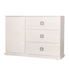 Set de Cajonera y 2 Buros Eloria - Blanco