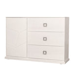 Set de Cajonera y 2 Buros Eloria - Blanco