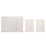 Set de Cajonera y 2 Buros Eloria - Blanco