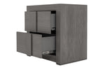 Set de Cajonera y 2 Buros Jazz - Gris