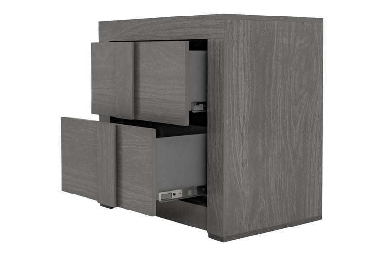 Set de Cajonera y 2 Buros Jazz - Gris