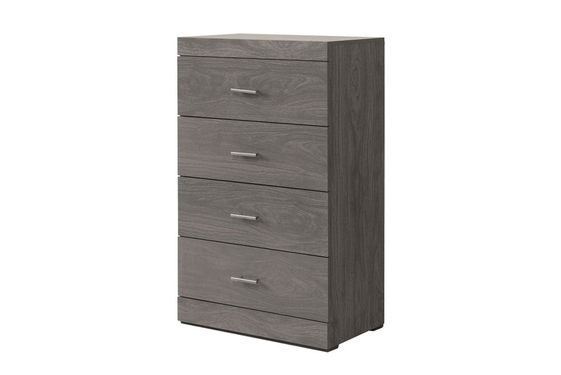 Set de Cajonera y 2 Buros Kirena - Gris
