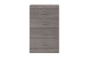 Set de Cajonera y 2 Buros Kirena - Gris