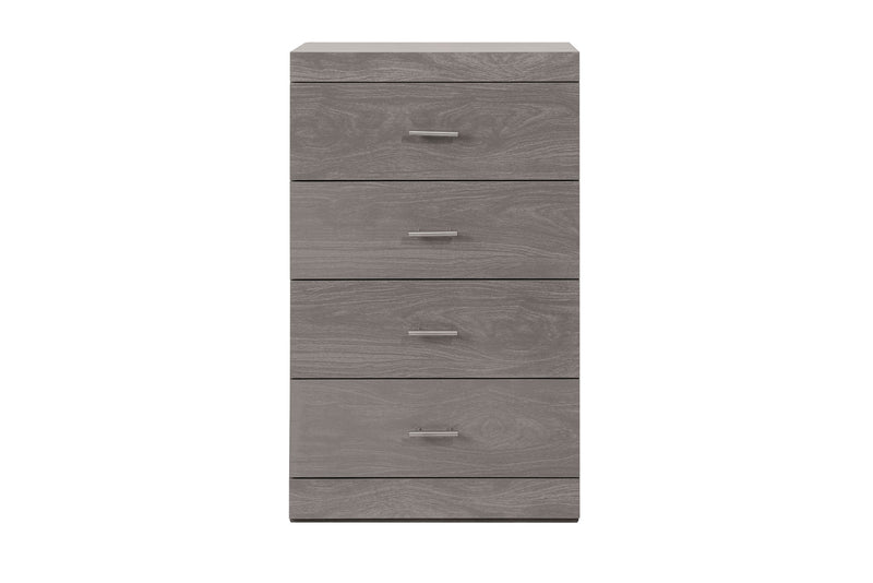 Set de Cajonera y 2 Buros Kirena - Gris