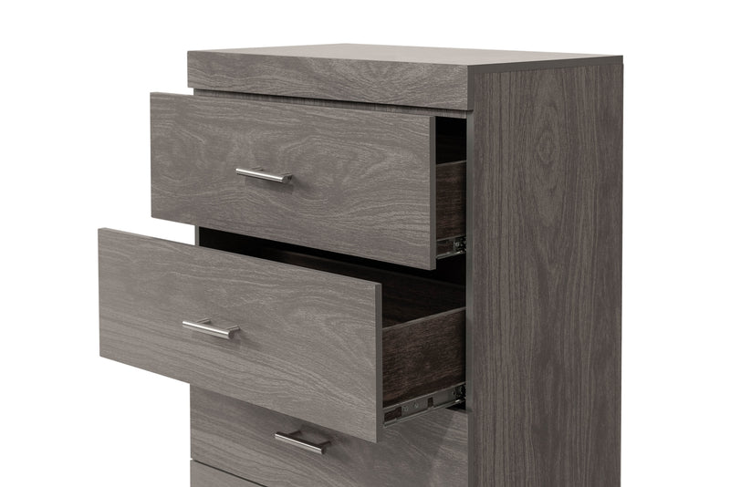 Set de Cajonera y 2 Buros Kirena - Gris