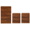 Set de Cajonera y 2 Buros Kirena - Parota