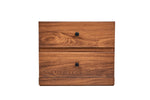 Set de Cajonera y 2 Buros Louis - Nogal