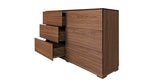 Set de Cajonera y 2 Buros Noe - Nogal