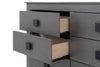 Set de Cajonera y 2 Buros Francia - Gris