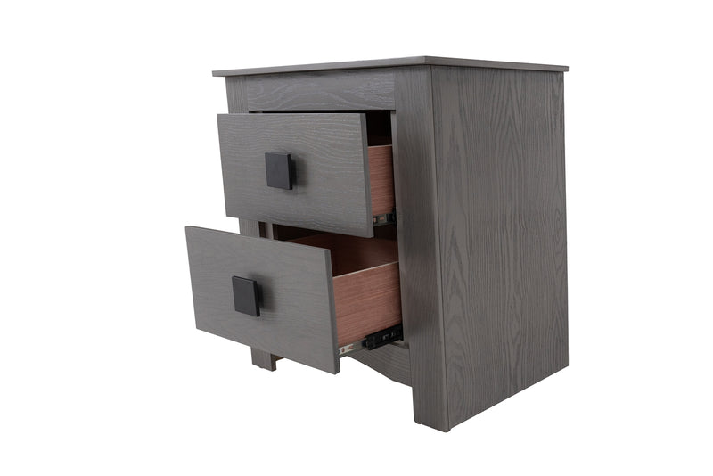 Set de Cajonera y 2 Buros Francia - Gris