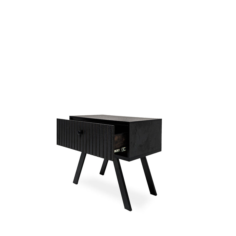 Set de Cajonera y 2 Buros Zenori - Negro