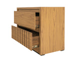 Set de Cajonera y 2 Buros Katir - Natural