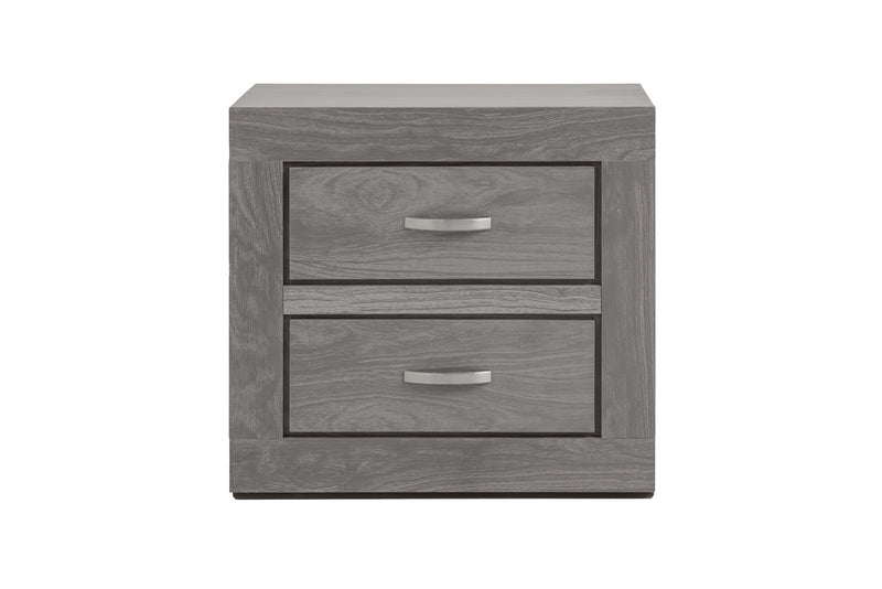 Set de Cajonera y 2 Buros Valentina - Gris
