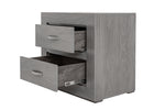 Set de Cajonera y 2 Buros Valentina - Gris