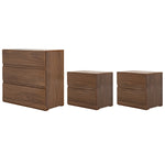 Set de Cajonera y 2 Buros Valery - Nogal