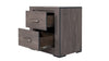 Set de Cajonera y 2 Buros Vizela - Gris