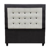 Cabecera Queen Size Diamante - Chocolate