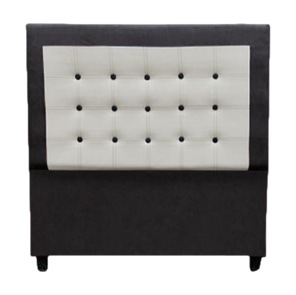 Cabecera Queen Size Diamante - Chocolate