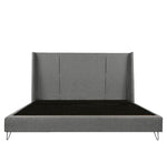 Cama King Size Realy - Gris Claro