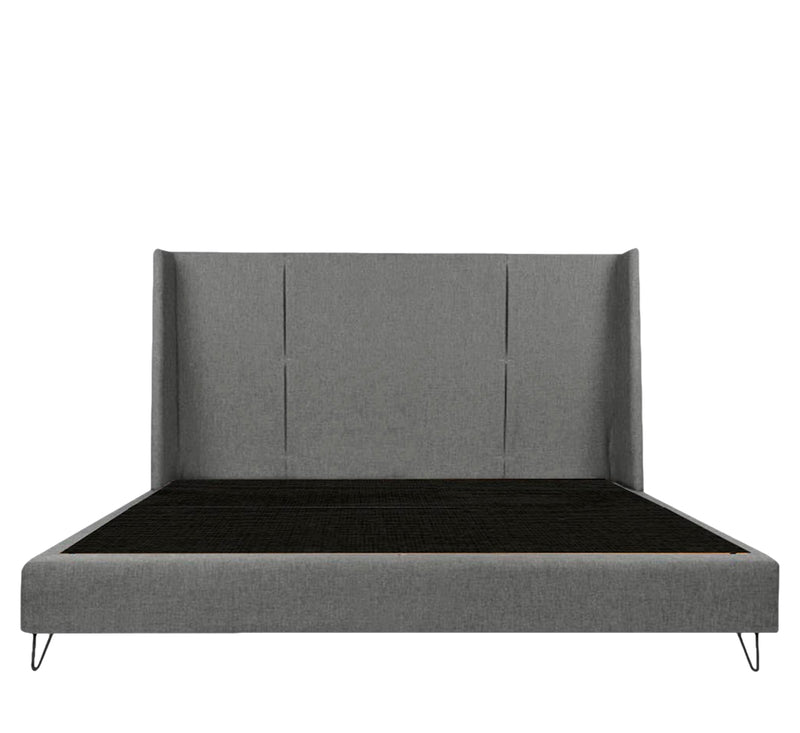 Cama King Size Realy - Gris Claro