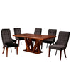 Comedor 6 Sillas Kenzie - Nogal
