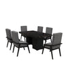 Comedor 6 Sillas Rusia - Negro