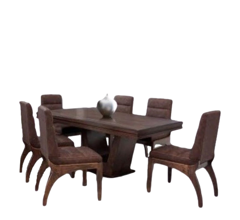 Comedor 6 Sillas Sheyla - Caoba