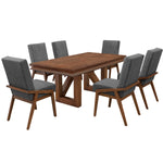 Comedor 6 Sillas Marsella - Nogal