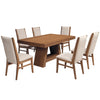 Comedor 6 Sillas Osaka - Nogal