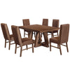 Comedor 6 Sillas Zafira - Nogal