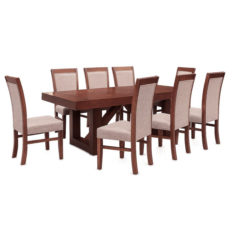 Comedor 8 Sillas Atenas - Nogal