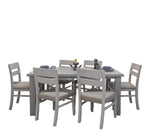 Comedor Albany 6 Sillas - Gris