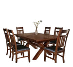 Comedor Cruze 6 Sillas - Tabaco