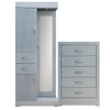 Recamara King Size Ozuela - Gris