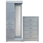 Recamara King Size Ozuela - Gris
