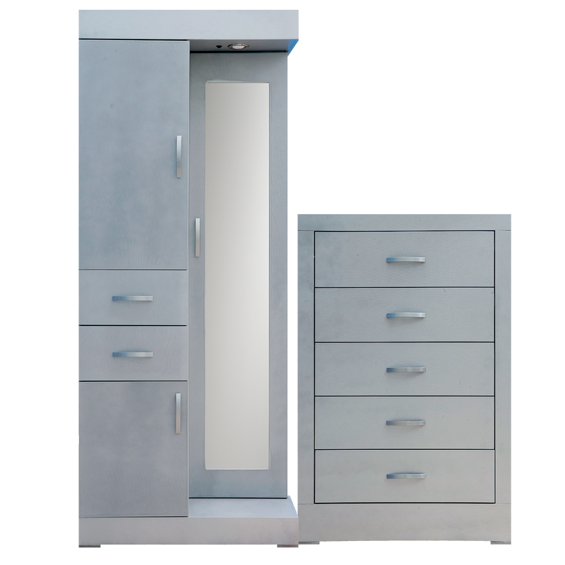 Recamara King Size Ozuela - Gris