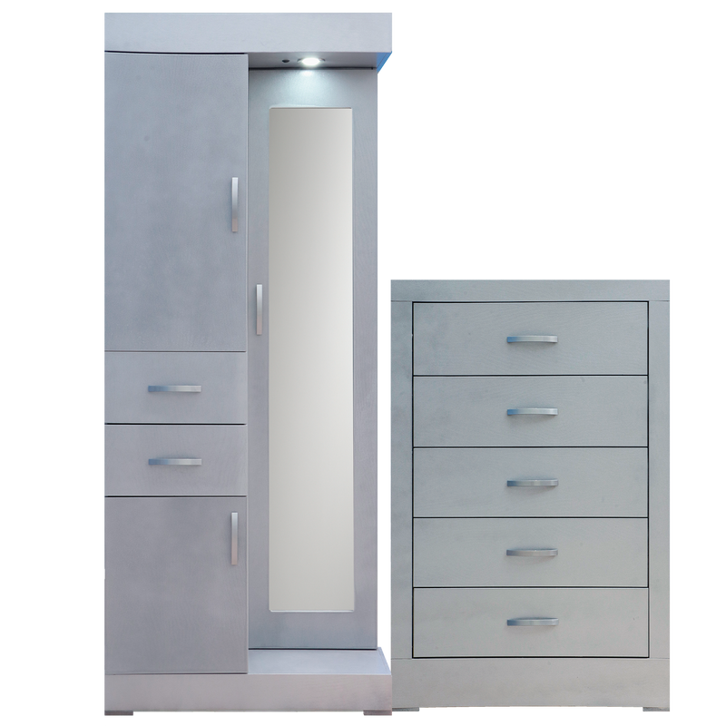 Recamara King Size Ozuela - Gris