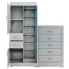 Recamara King Size Ozuela - Gris