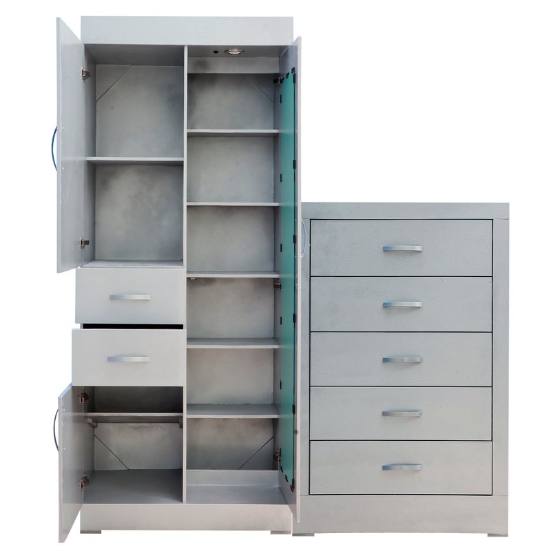Recamara King Size Ozuela - Gris