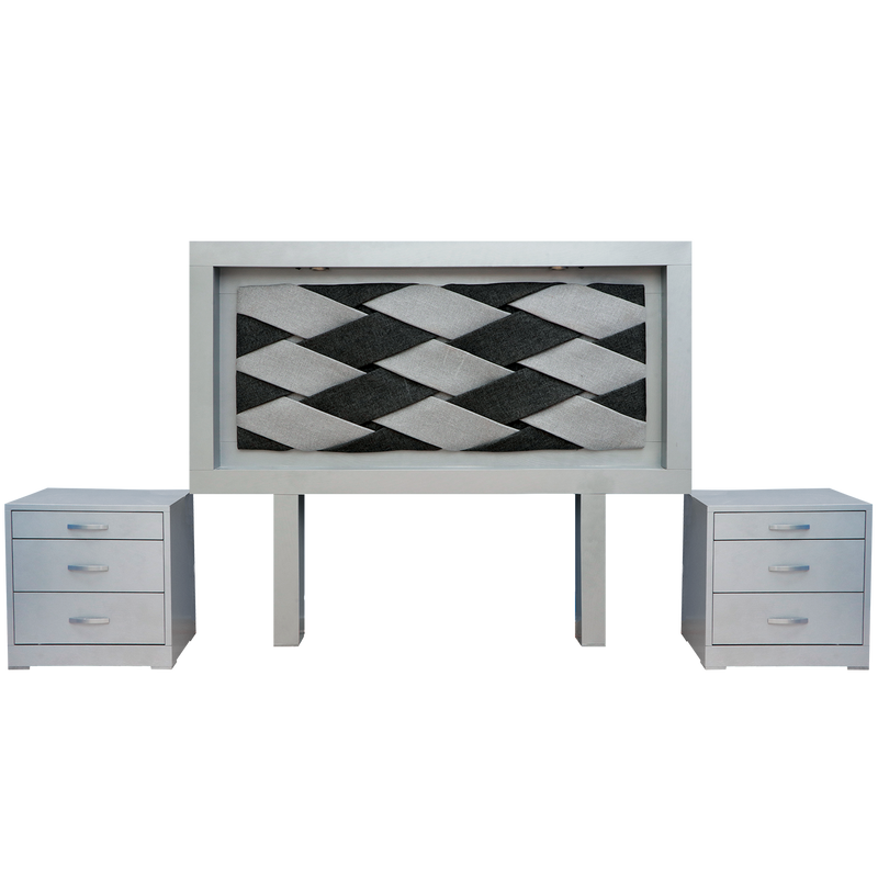 Recamara King Size Ozuela - Gris