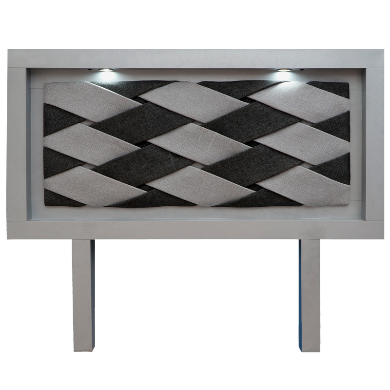 Recamara King Size Ozuela - Gris