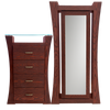 Recamara King Size Roig - Nogal