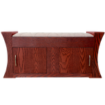 Recamara King Size Roig - Nogal
