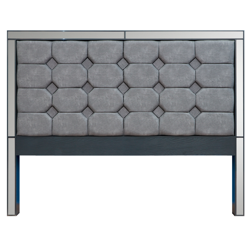 Recamara King Size Cristal - Gris