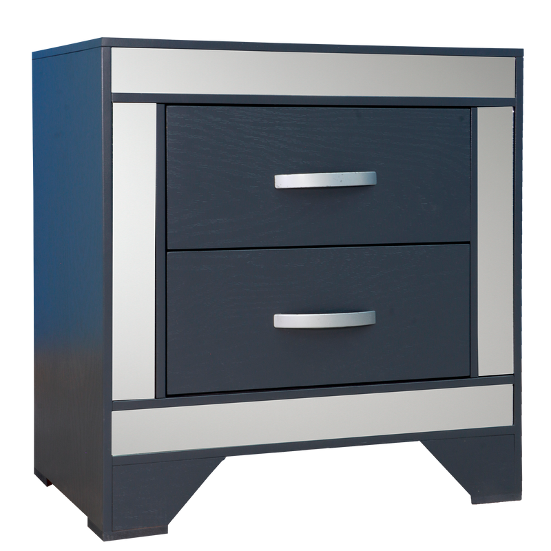 Recamara King Size Cristal - Gris