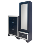 Recamara King Size Cristal - Gris