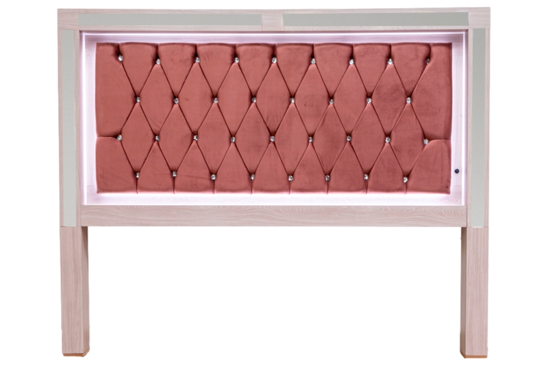 Recamara King Size Melany - Rosa