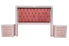 Recamara King Size Melany - Rosa